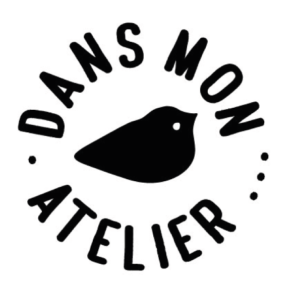 création logo Dans mon atelier. Atelier de poterie