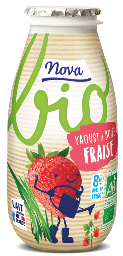 bouteille yaourt à boire Bio Nova